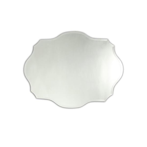 Chloe Lighting Chloe Lighting CH7M014SV24-FIR Caverly Large Frameless Wall Mirror - 24 x 32 in. CH7M014SV24-FIR - main